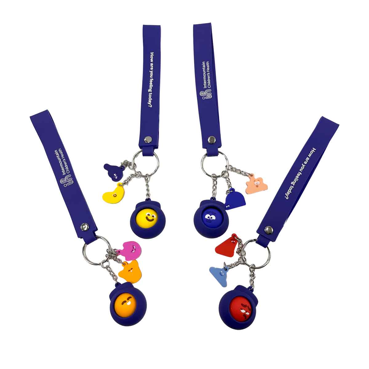 Childrens Health Fidget Spinner Keychains PK/80 